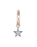 Wonder Diamond Star Hoop Earring