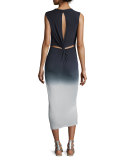 Marden Sleeveless Ombre Midi Dress