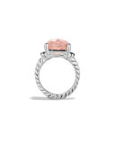 Wheaton Ring with Morganite and Diamonds