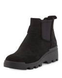 Swish Water-Resistant Chelsea Boot, Black