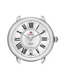 16mm Serein Diamond Dial Watch Head, Steel