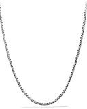 Sterling Silver & 18K Twisted Link Necklace, 36"