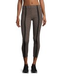 Power High-Rise Honeycomb Leggings, Multicolor