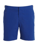 Bulldog Solid Swim Trunks, Mazanine