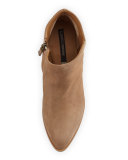 Anzio Suede Ankle Bootie, Sahara