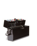 Small Jewelie Trunk Bag, Black Multi
