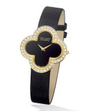 Alhambra Sertie Yellow Gold Watch, Medium