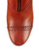 Huxley Tassel 95mm Bootie, Runway Almond