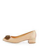 Flynn Ornament Patent LowPump, Beige