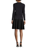 4-Way Lightweight Cardigan, Midnight, Petite