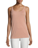 Silk Jersey Long Slim Camisole