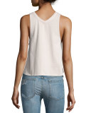 Audrey V-Neck Cropped Tank