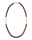 Timber Wooden Bead Necklace