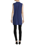 Stretch Silk Jersey Tank