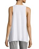 Peaceful Pima Swing Tank, White