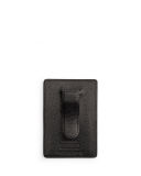 Leather Card Case with Money Clip