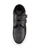 Kent Shearling Desert Sneaker, Black
