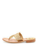 Sparkle Thong Sandal, Gold