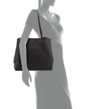 Izzy Unlined Tote Bag, Black