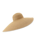 Giant Floppy Sun Hat, Peanut