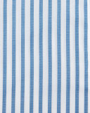 Bold-Stripe Dress Shirt, White/Blue