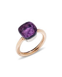 Nudo Faceted Amethyst Ring