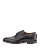 Leather Derby Shoe, Black