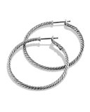 Cable Classics Hoop Earrings