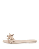 Lilico Floral Slide Sandal, Nude