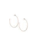 Pearl Stud Hoops