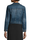 Denim Cropped Jacket