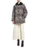 Patch-Pocket Culottes, Ivory