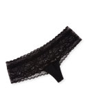 Lace Boy-Leg Thong