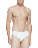 Jack Stretch Mid-Briefs, White 