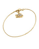 Naga 18k Dragon Charm Bracelet, Medium