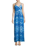 Kisa Sleeveless Maxi Dress, Santiago