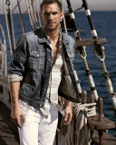 Trucker Light Wash Jean Jacket, Light Wash
