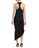 Scarlett Ruched Racerback Midi Dress