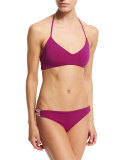 Zunzal Reversible Swim Top, Purple
