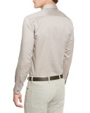 Baby Flannel Long-Sleeve Sport Shirt, Brown