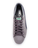 Clyde B&C Suede Low-Top Sneaker, Gray