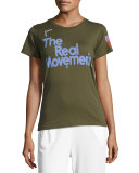 The Real Movement Short-Sleeve T-Shirt, Green