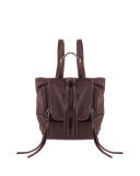 Bobbi Mini Leather Backpack