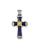 Sparta Men's Sodalite Cross Pendant