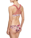 Cinnabar Abstraction Reversible Hipster Swim Bottom