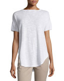 Short-Sleeve Organic Slub Top
