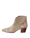 Hurricane Suede Western Bootie, Cocco
