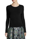 Long-Sleeve Crewneck Top
