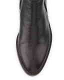 Lillian Weatherproof Leather Bootie, Black