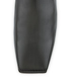 Wayio Leather 40mm Bootie, Noir